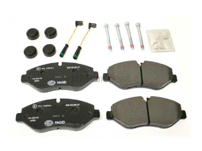 Dodge Brake Pad Set Hella Brake Systems 68055461AD