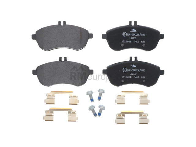 Mercedes Brake Pad Set ATE Ceramic 0004200905