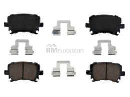 VW-Audi Brake Pad Set Akebono Euro 1K0698451P