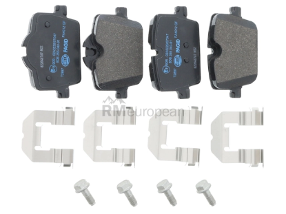Brake Pad Set Hella Brake Systems 355040911