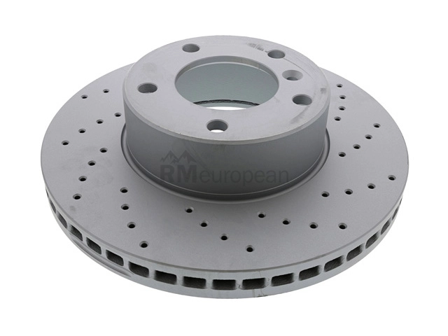 Mercedes Brake Disc Zimmermann Sport Z Cross Drilled 4634210312