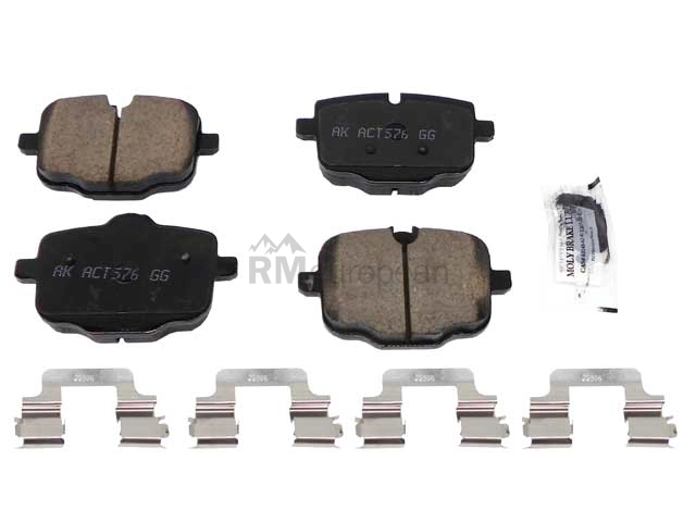 BMW Brake Pad Set Akebono Euro 34212284389