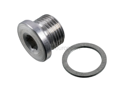 Porsche Engine Oil Drain Plug febi bilstein PAF008309A