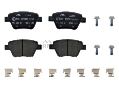 VW-Audi Brake Pad Set ATE Ceramic 5K0698451D