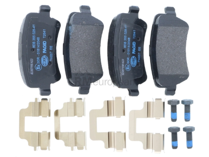 Volvo Brake Pad Set Hella Brake Systems 32300259