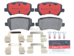 Volvo Brake Pad Set Brembo Ceramic 31408670