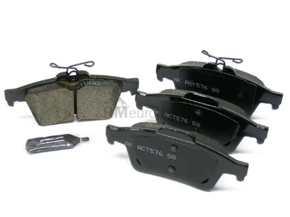 Volvo Brake Pad Set Akebono Euro 32373166