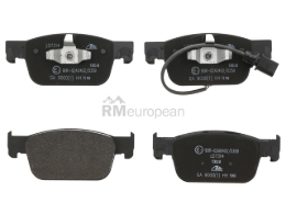 VW-Audi Brake Pad Set ATE Ceramic 8W0698151BH