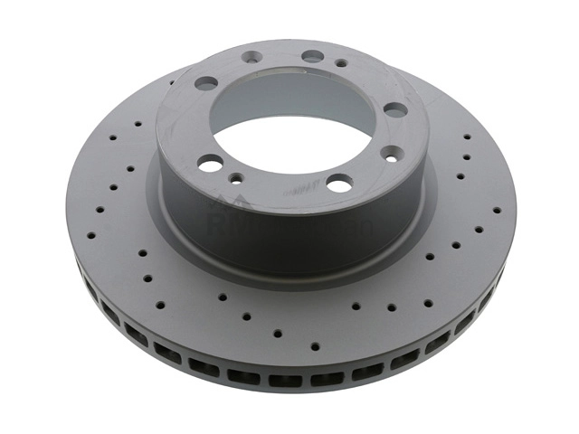 Porsche Brake Disc Zimmermann Sport Z Cross Drilled 96435104106
