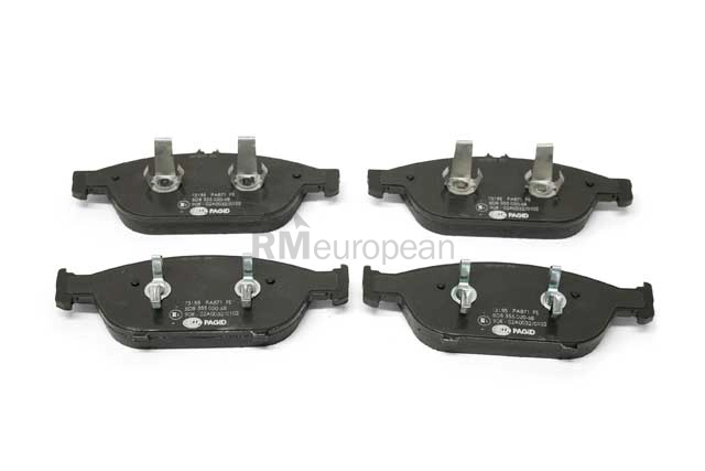 Mercedes Brake Pad Set Hella Brake Systems 0074208820