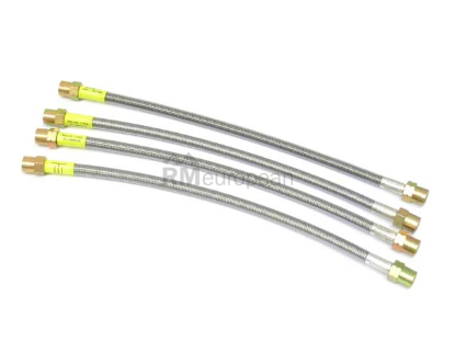 Porsche Brake Hose Set Troutman w/Jacket 995522108