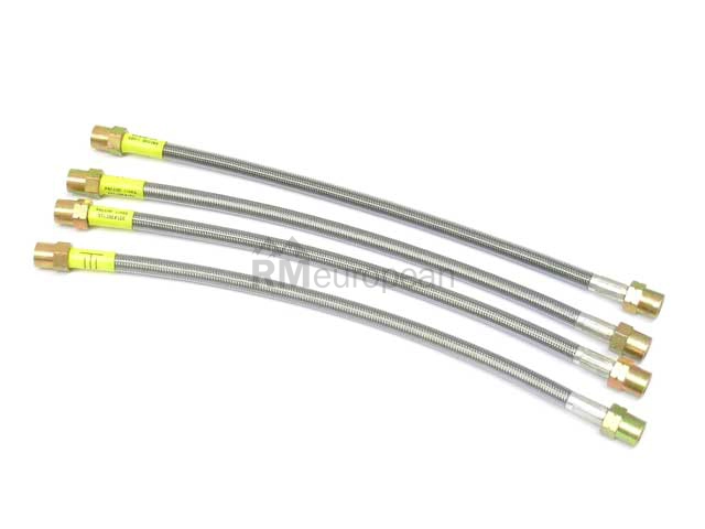 Porsche Brake Hose Set Troutman w/Jacket 995522108
