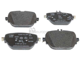 Mercedes Brake Pad Set Genuine Mercedes 0004203004