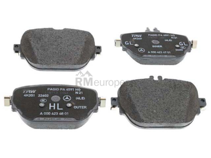 Mercedes Brake Pad Set Genuine Mercedes 0004203004