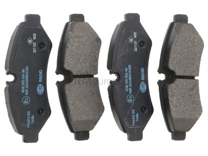 Mercedes Brake Pad Set Hella Brake Systems 9104207300