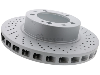 Porsche Brake Disc Zimmermann Sport Z Cross Drilled 92835104461