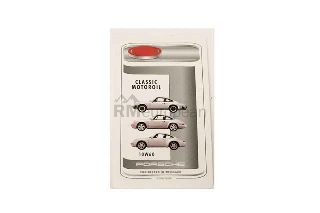 Porsche Oil Service Sticker Genuine Porsche PCG04320006