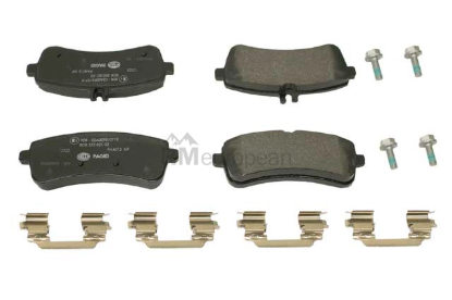 Mercedes Brake Pad Set Hella Brake Systems 0084201120