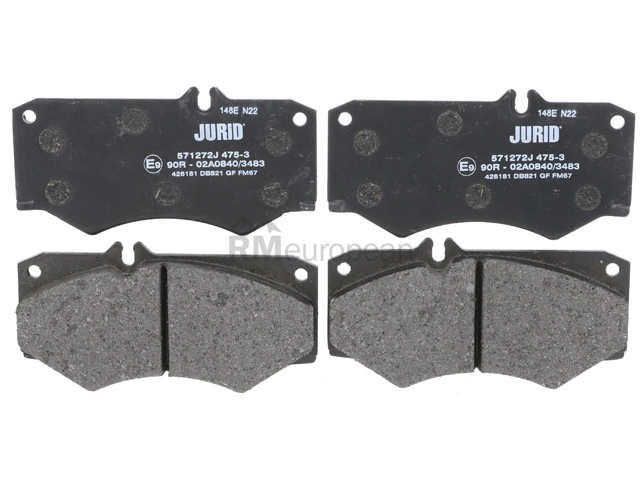 Mercedes Brake Pad Set Jurid 0004212902