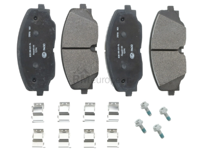 Brake Pad Set Hella Brake Systems 355039941