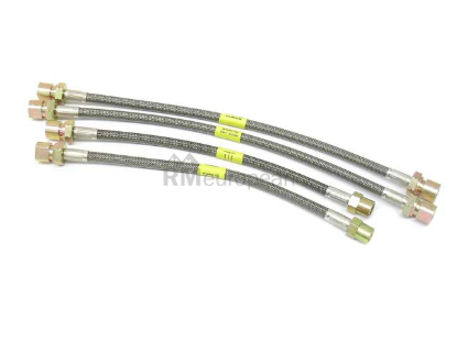 Porsche Brake Hose Set Troutman w/Jacket 995522106