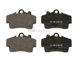 Porsche Brake Pad Set Textar 98635193915