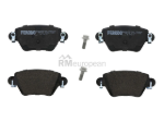 Jaguar Brake Pad Set Ferodo C2S52080