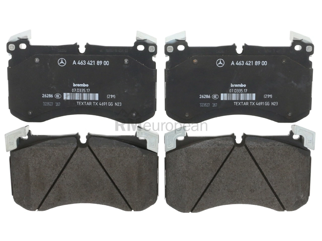 Mercedes Brake Pad Set Genuine Mercedes 0004210702