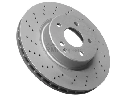 Mercedes Brake Disc ATE Coated 230421041264