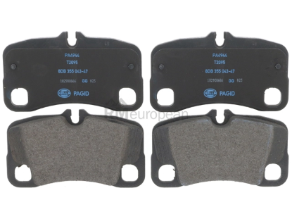 Porsche Brake Pad Set Hella Brake Systems 99735294906