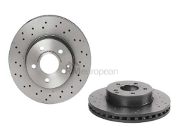 Mercedes Brake Disc Brembo 2044213612