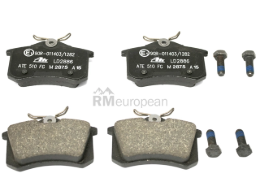 VW-Audi Brake Pad Set ATE Ceramic 1J0698451Q