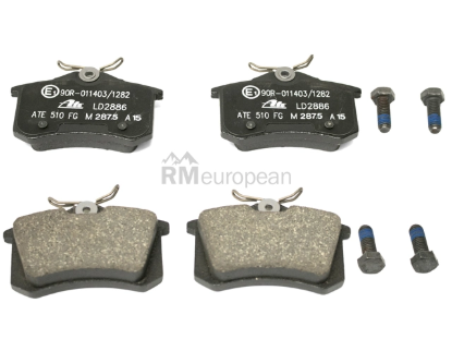 VW-Audi Brake Pad Set ATE Ceramic 1J0698451Q