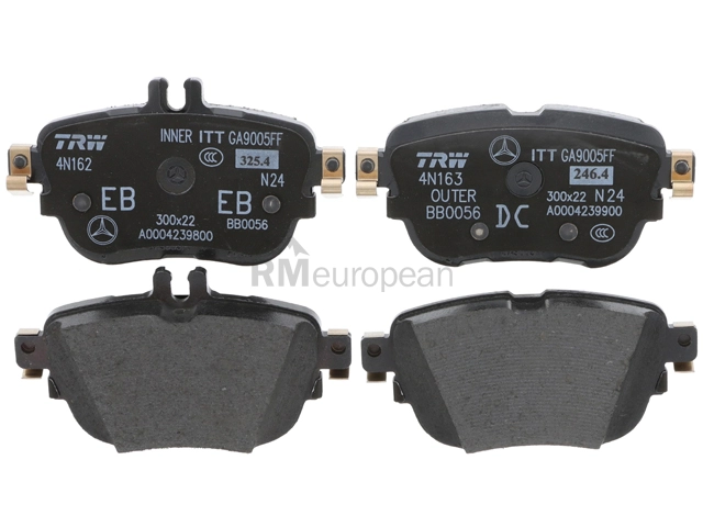 Mercedes Brake Pad Set Genuine Mercedes 000420930364