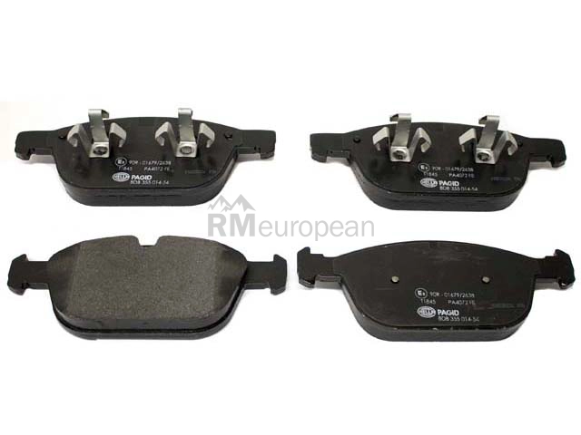Volvo Brake Pad Set Hella Brake Systems 31687104