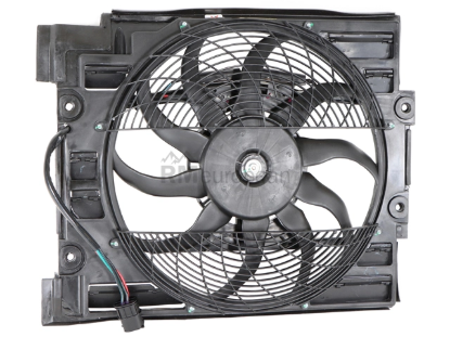 BMW Auxiliary Fan Assembly ACM 64548380780