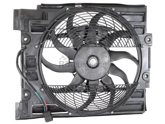 BMW Auxiliary Fan Assembly ACM 64548380780