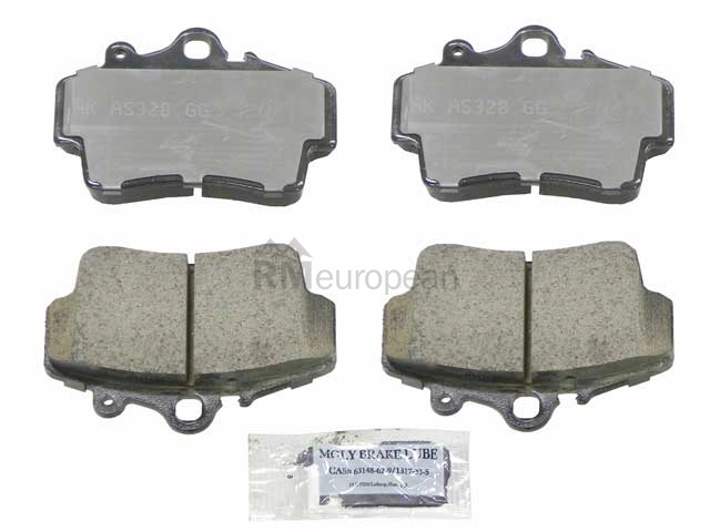Brake Pad Set Akebono Euro EUR737
