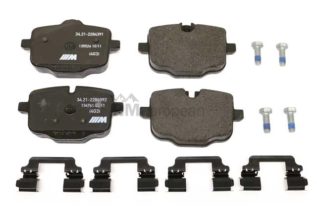 BMW Brake Pad Set Genuine BMW 34212284389