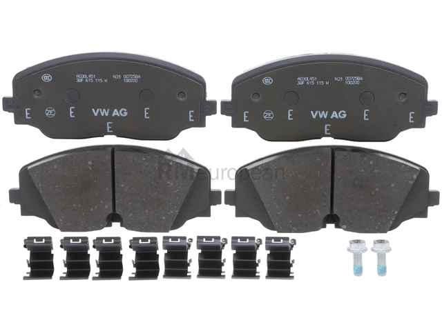 VW-Audi Brake Pad Set Genuine VW/Audi 3QF698151F