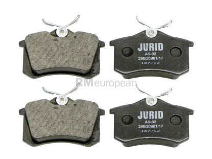 VW-Audi Brake Pad Set Jurid 1J0698451Q