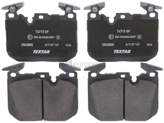 BMW Brake Pad Set Textar 34116878882