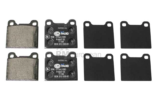 Volvo Brake Pad Set Hella Brake Systems 30793802