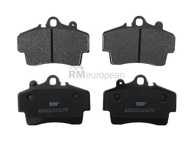 Porsche Brake Pad Set Ferodo 98735193904