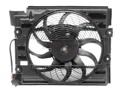 BMW Auxiliary Fan Assembly Genuine BMW 64546921395