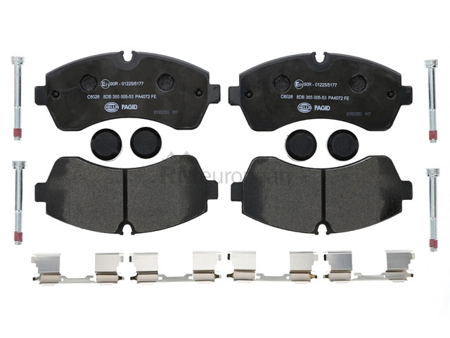 Dodge Brake Pad Set Hella Brake Systems 68055462AB