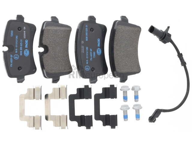 Brake Pad Set Hella Brake Systems 355025311