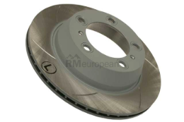 Porsche Brake Disc Sebro Slotted & Coated 98735240101