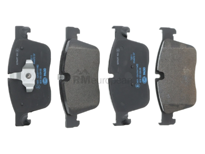 Jaguar Brake Pad Set Hella Brake Systems J9C20036