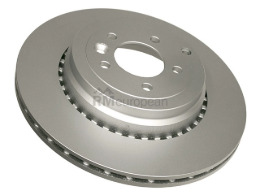 Land Rover Brake Disc Eurospare Premium Coated LR016192